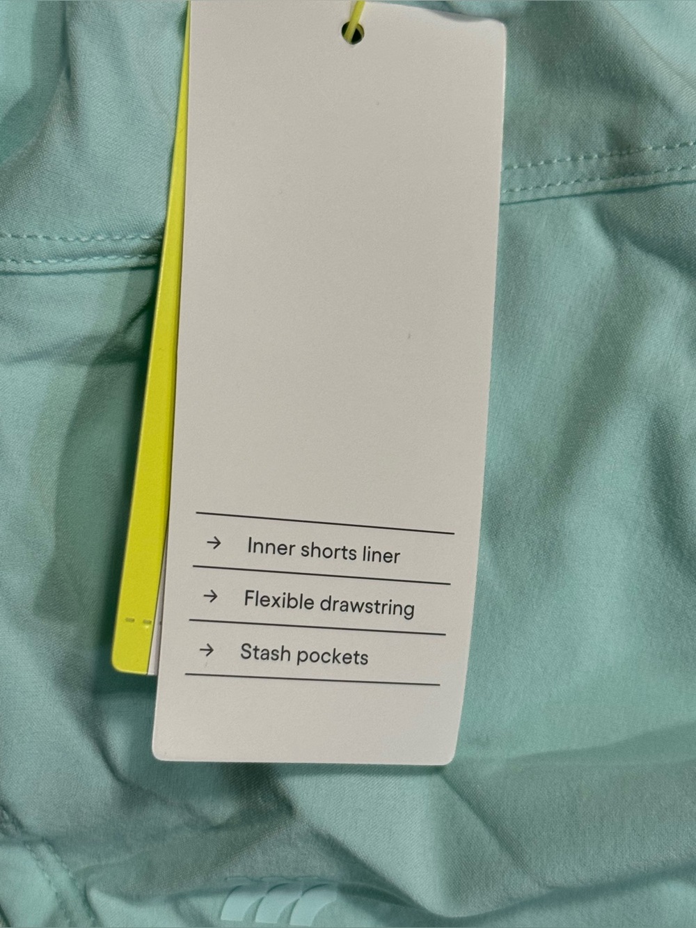 All In Motion Active Light 2-in-1 Mid-Rise Teal & Black Short Set NWT - Picture 3 of 16